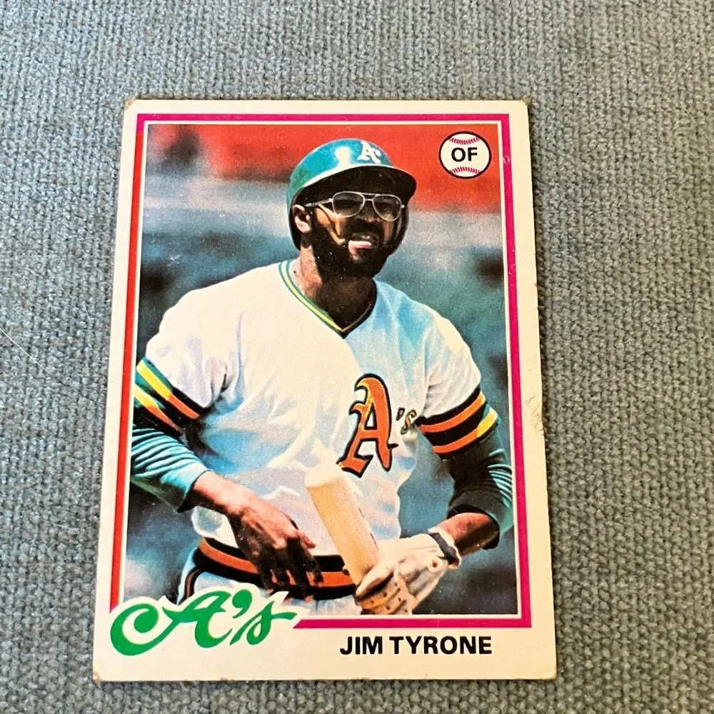 1978 Topps Oakland A's Baseball Card Trading Card